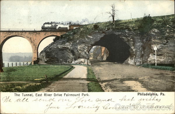 The Tunnel, East River Drive, Fairmount Park Philadelphia Pennsylvania