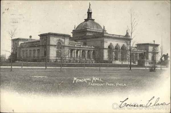 Memorial Hall, Fairmount Park Philadelphia Pennsylvania