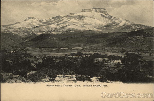 Fisher Peak Trinidad Colorado