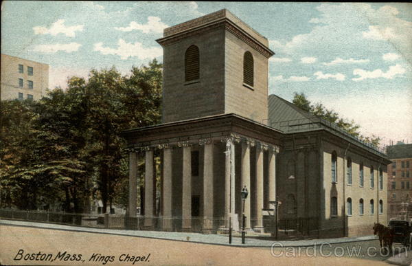 Kings Chapel Boston Massachusetts