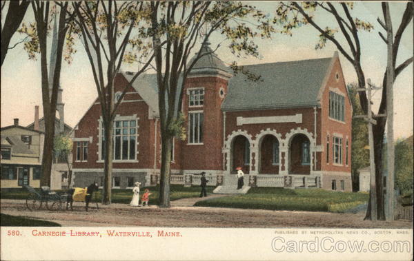 Carnetige LIbrary Waterville Maine
