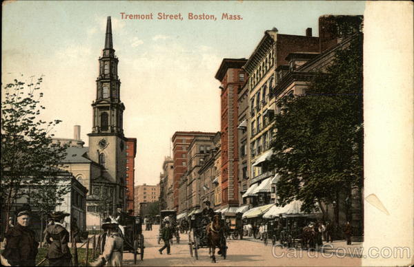 Tremont Street Boston Massachusetts