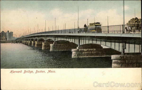 Harvard Bridge Boston Massachusetts