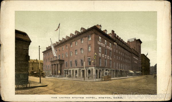 The United States Hotel Boston Massachusetts