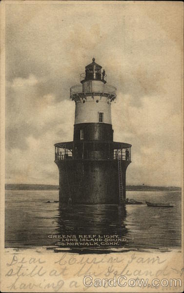 Green's Reef Light, Long Island Sound Norwalk Connecticut