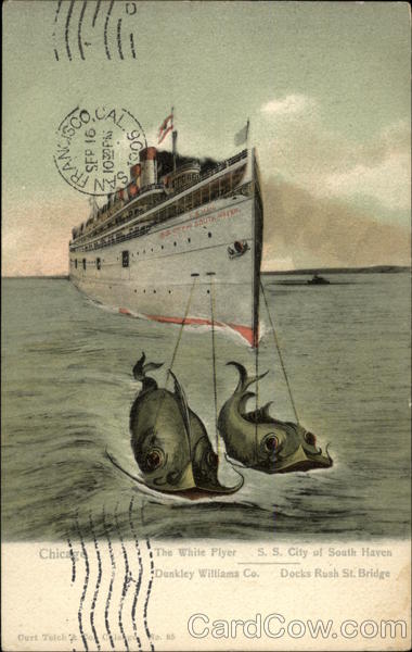 The White Flyer, SS City of South Haven Chicago Illinois