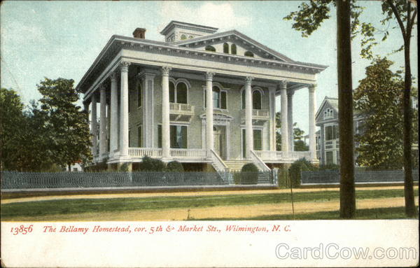 The Bellamy Homestead Wilmington North Carolina