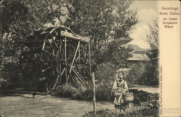 An Idaho Irrigation Wheel
