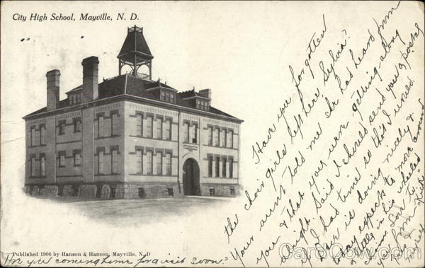 City High School Mayville North Dakota