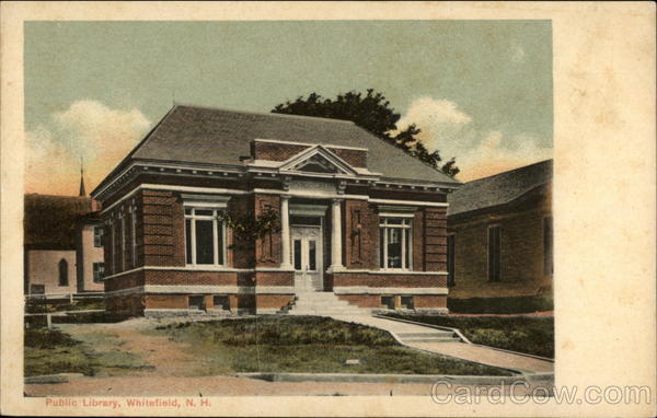 Public Library Whitefield New Hampshire