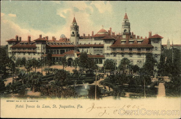 Hotel Ponce de Leon St. Augustine Florida