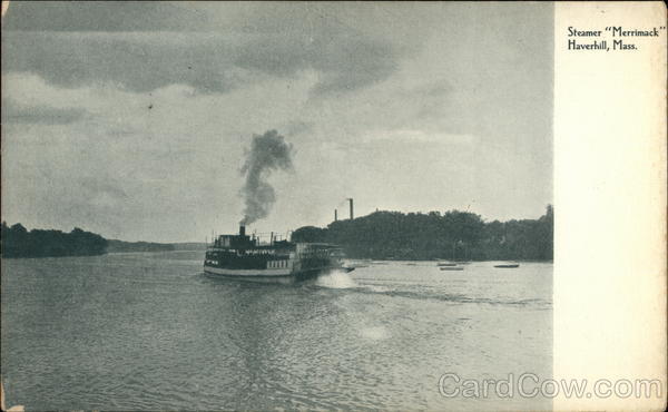 Steamer Merrimack Haverhill Massachusetts