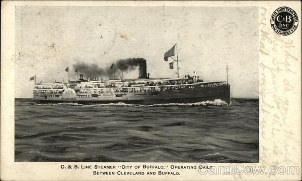 C&B Line Steamer City of Buffalo Steamers