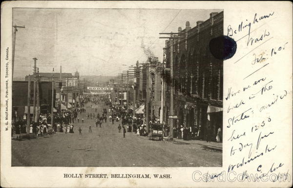 Holly Street Bellingham Washington
