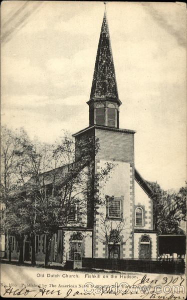 Old Dutch Church, Fishkill on the Hudson New York