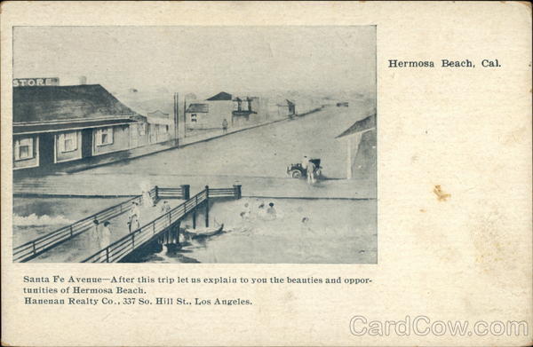 Santa Fe Avenue Hermosa Beach California