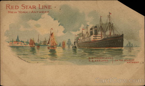 Red Star Line, New York - Antwerp