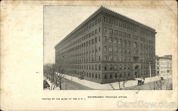 Government Printing Office Washington District of Columbia