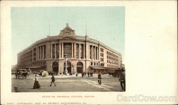 South OR Terminal Station Boston Massachusetts