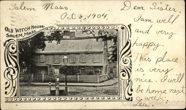 Old Witch House Salem Massachusetts