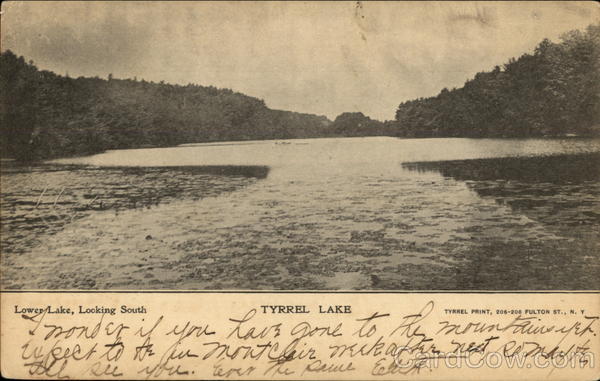 Lower Lake Looking South, Tyrrel Lake Millbrook New York