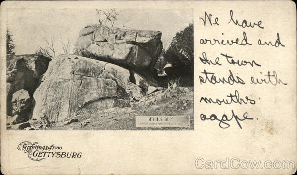 Devil's Den Gettysburg Pennsylvania