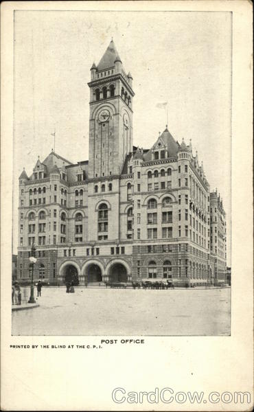 Post Office Washington District of Columbia Washington DC