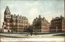 The County Hospital Postcard