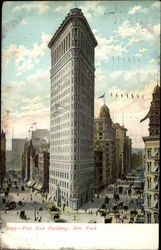 Flat Iron Building New York, NY Postcard Postcard