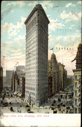 Flat Iron Building Postcard