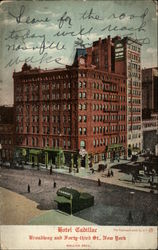 Hotel Cadillac Postcard