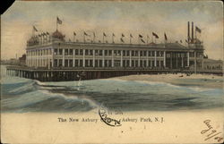 The New Asbury Casino Asbury Park, NJ Postcard Postcard