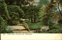 Artist's Dream, Fairmount Park Postcard