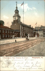 Independence Hall, Chestnut St. Front Postcard