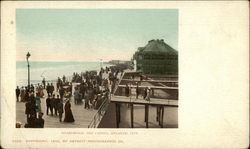 Boardwalk and Casino Postcard
