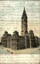 City Hall Postcard