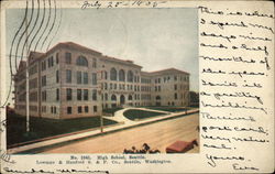 High School Seattle, WA Postcard Postcard