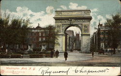 Washington Arch Postcard