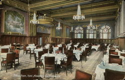 Dining Room, Hotel Alexandria Los Angeles, CA Postcard Postcard