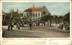 Children's Playground, Golden Gate Park Postcard