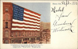 Compliments of the Daniels & Fisher Stores, Co Denver, CO Postcard Postcard
