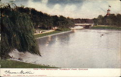 View from Refectory, Humbolt Park Postcard