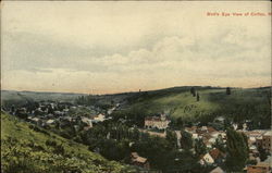 Bird's Eye View of Colfax Postcard