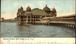Saltair, Great Salt Lake Salt Lake City, UT Postcard Postcard