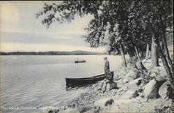 The Lake Canobie Lake Park, NH Postcard Postcard