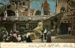Helter-Skelter, Luna Park Postcard
