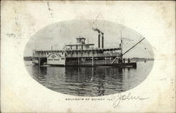 Souvenir of Quincy Postcard