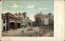 Fire and Flame Spectacle at White City Postcard