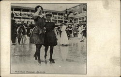 A Beach Promenade Postcard