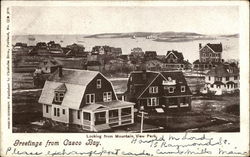 Looking from Mountain View Park, Casco Bay Postcard